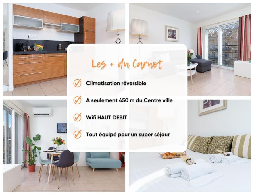 Le Carnot By Apirent #Centre-Ville #Climatisation #Wifi Cannes Exterior foto